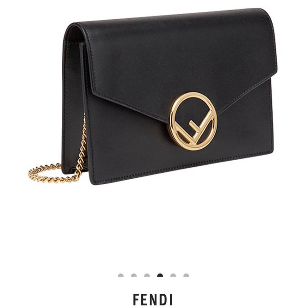 Fendi 2jours logo shoulder bag - Picture 1 of 5